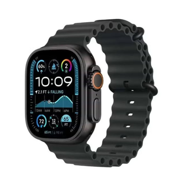 ساعة ذكية KW26 Ultra 3 (أسود): 5 في 1 مع أشرطة متعددة