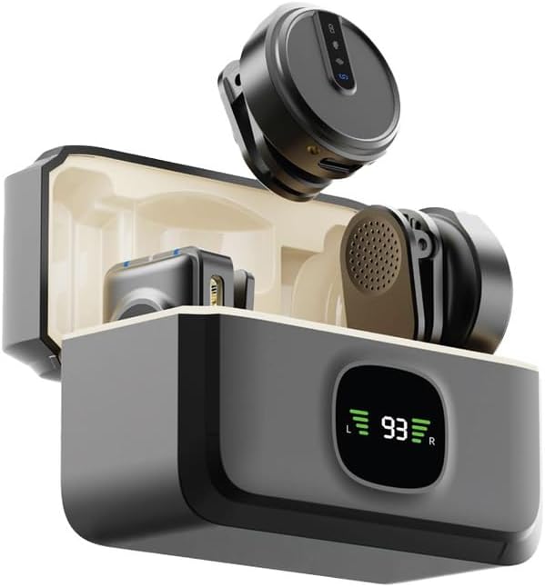 Green Lion Wireless Lavalier Microphone for iPhone – Lightning Plug Mic with Noise Reduction