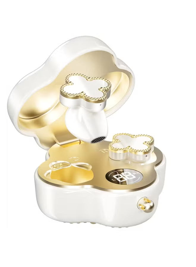 Porodo Soundtec Chic True Wireless ENC Earbuds - white