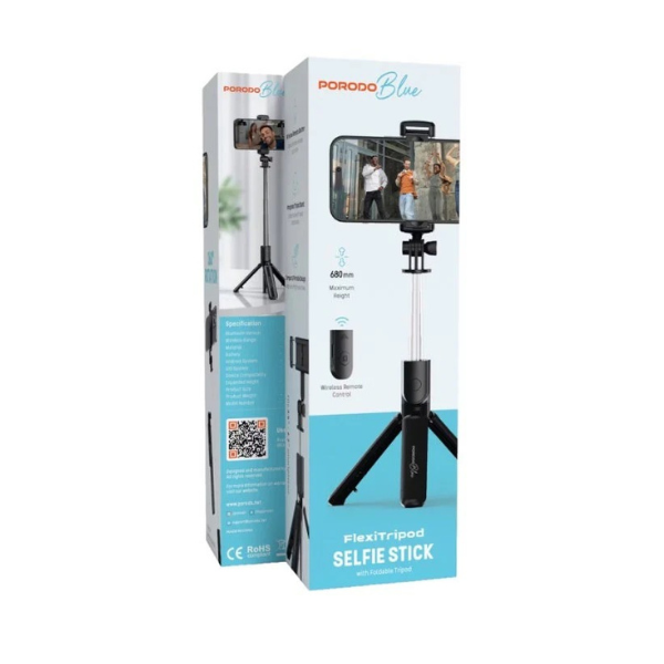 عصا سيلفي مرنة من بورودو بلو