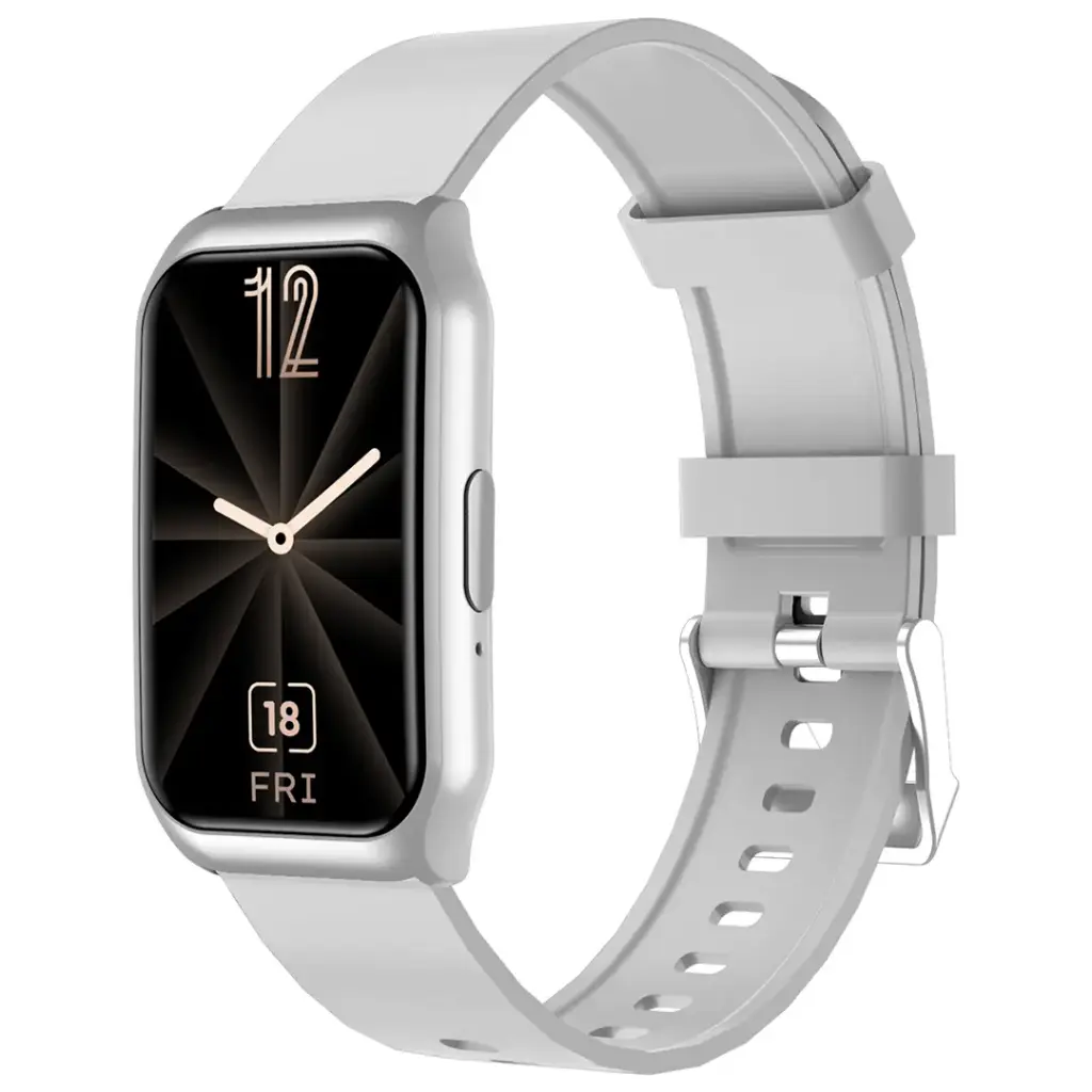 ساعة ذكية جرين ليون Track Fit (فضي)