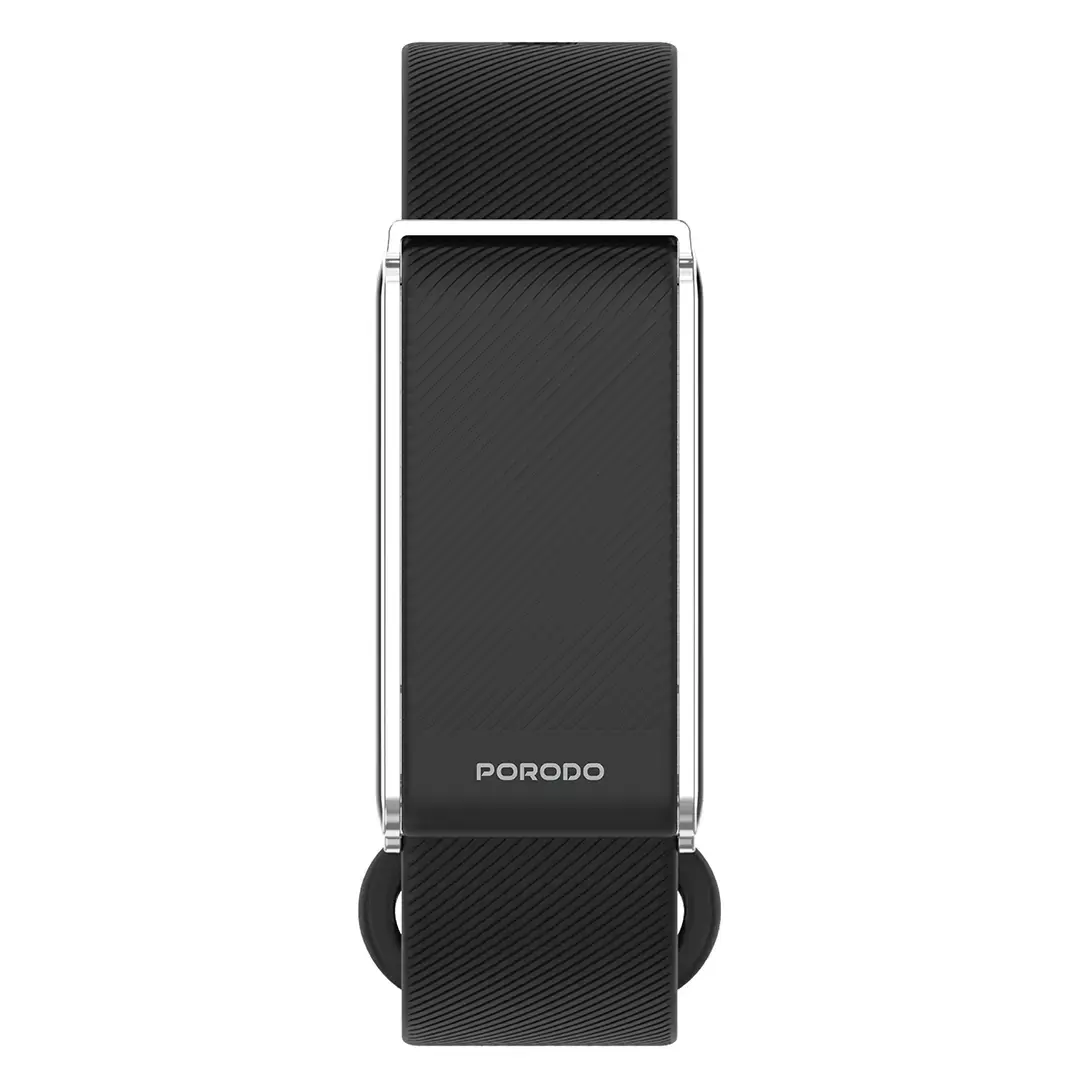 Porodo TrackFit no display - black