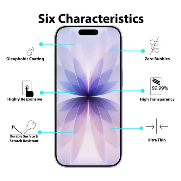 حامي شاشة آيفون 17 برو