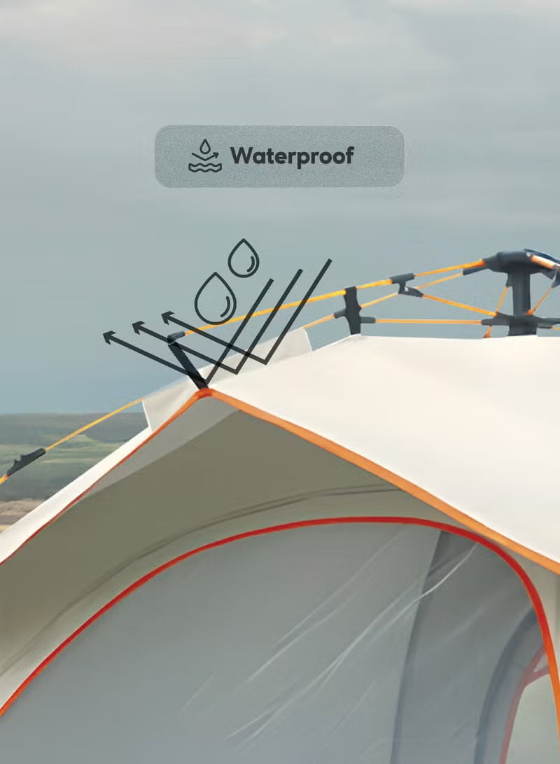 Green Lion GT3-PLUS Camping Tent – 2-3 Person | Pop-Up, Lightweight & UV Protection