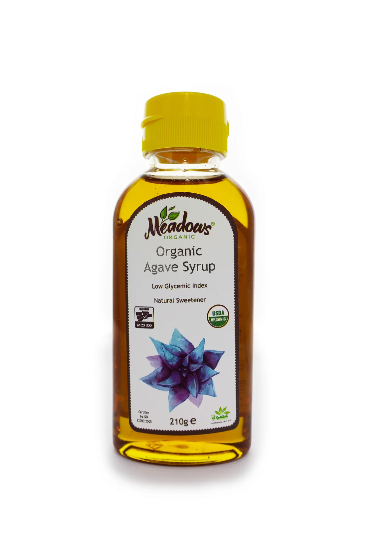Meadows Organic agave syrup 210g