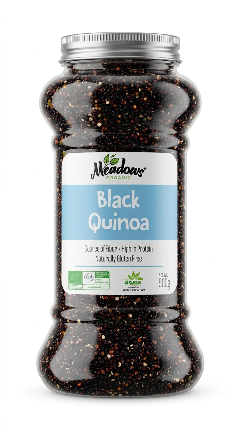 Meadows Organic Black Quinoa 500g