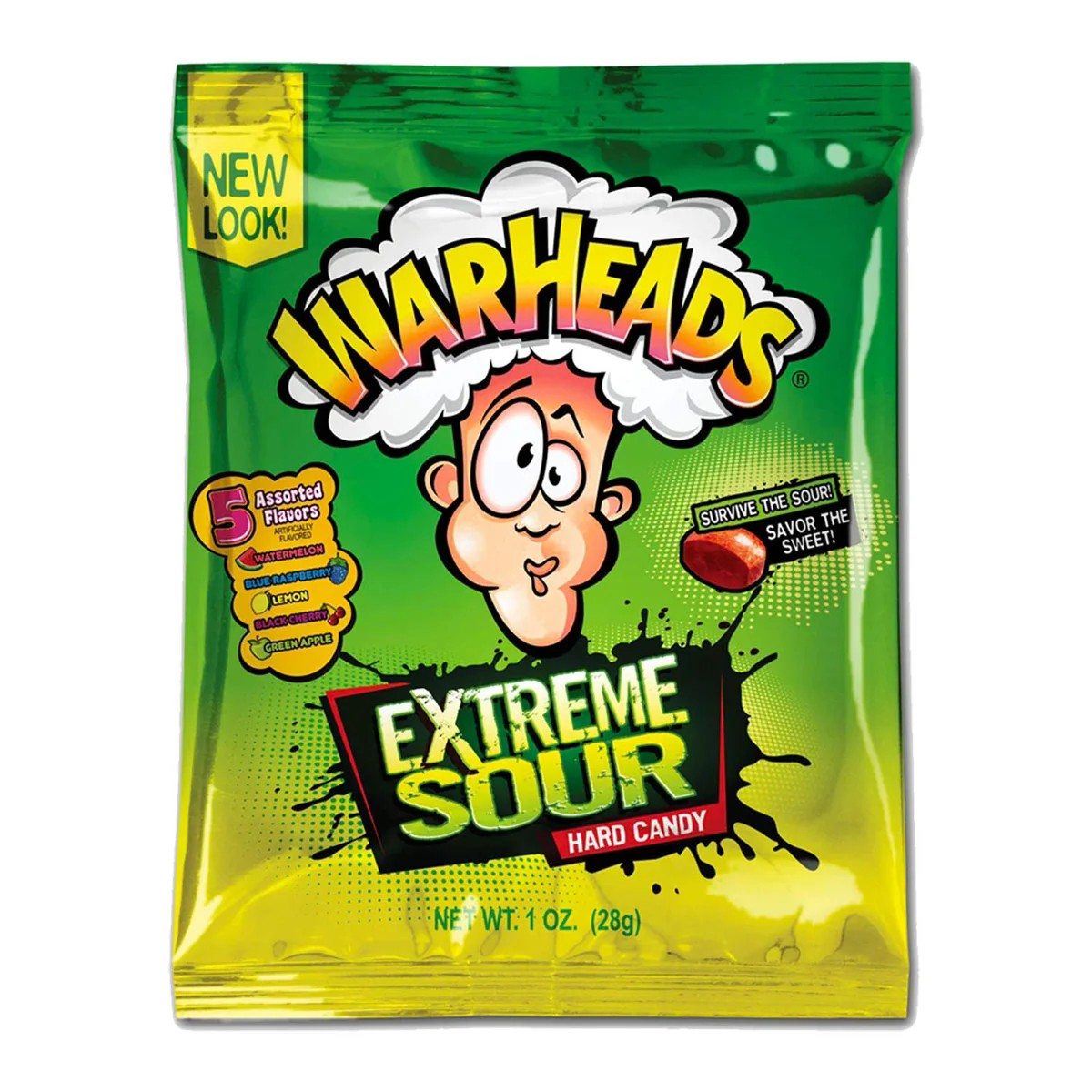 Extreme Sour Hard Candy 28 g
