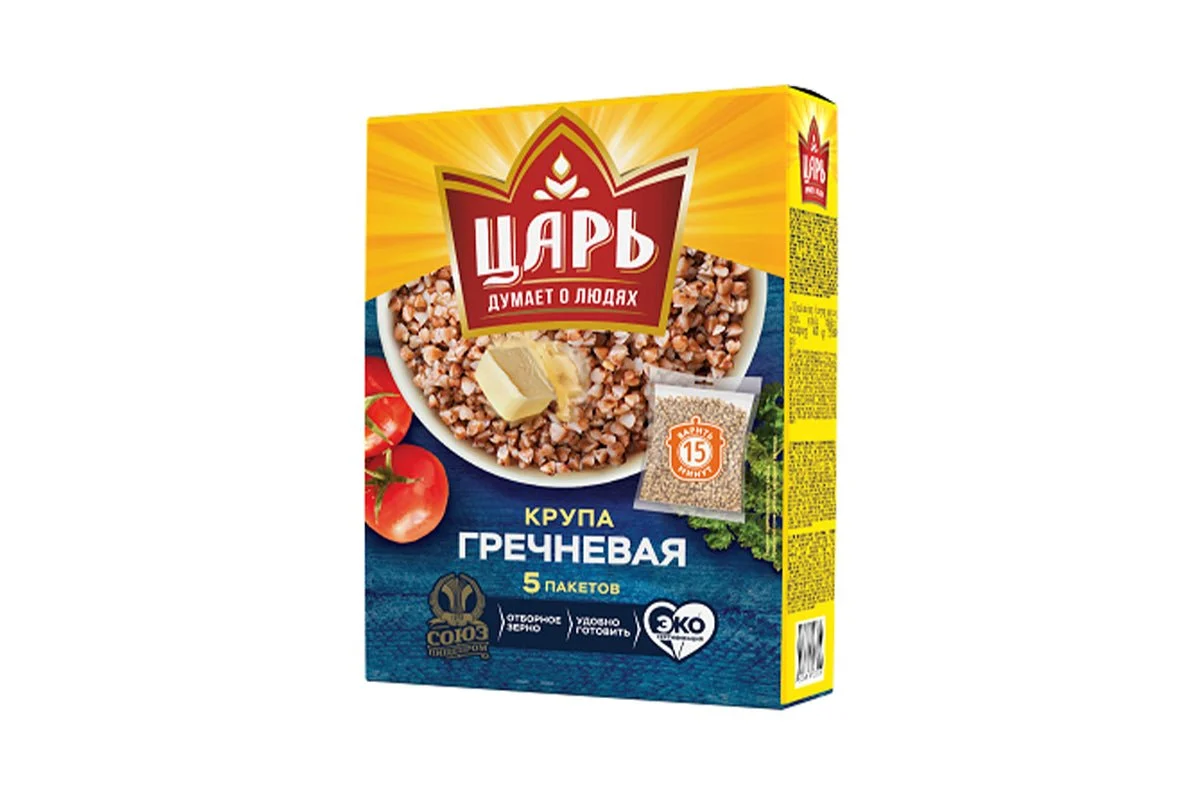 Tsar Boil-in-Bag Buckwheat 400 g
