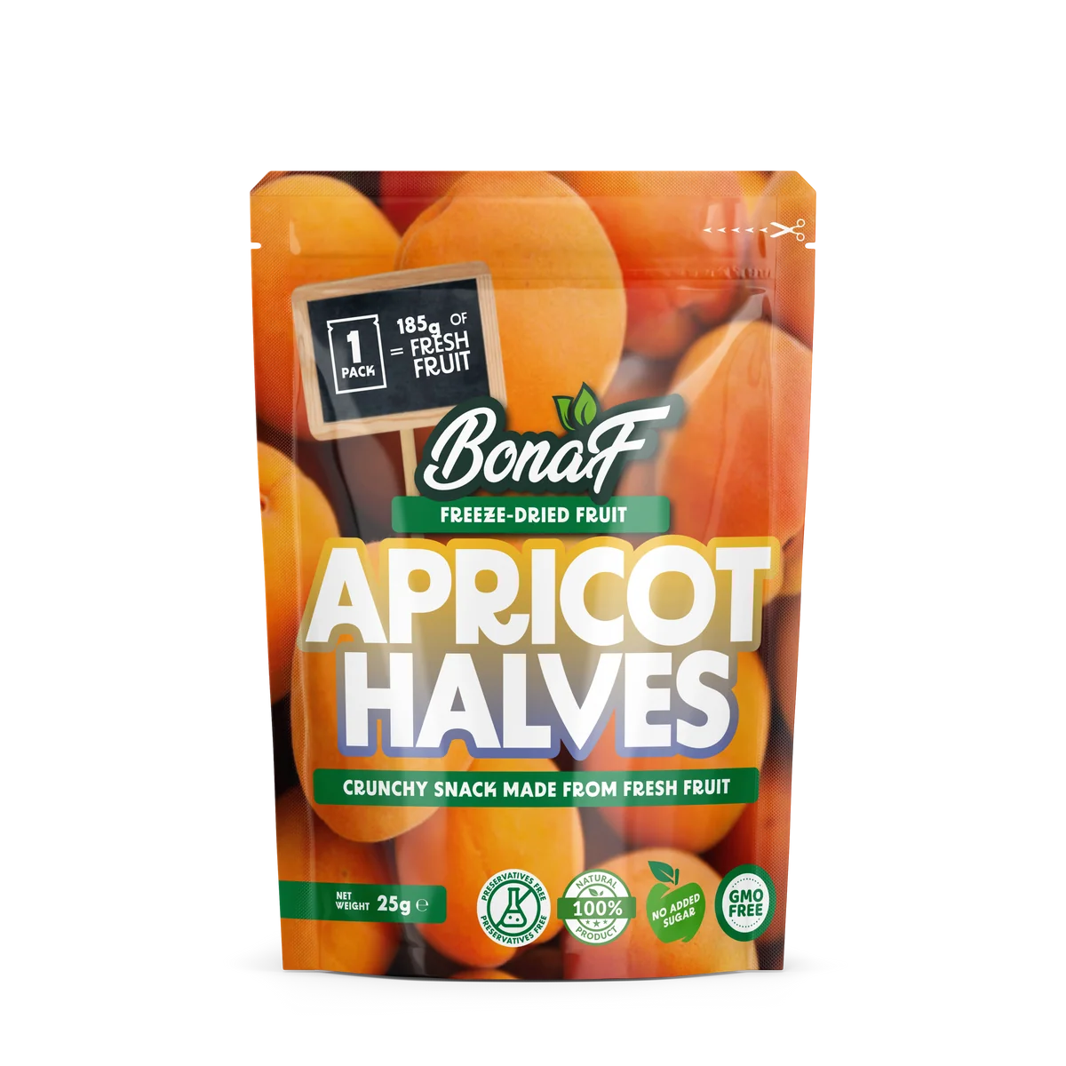 Freeze Dried Apricot Halves 25g
