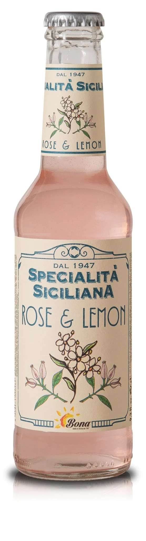 Specialita Siciliana Rose & Lemon Italian Soft Drink 275ml