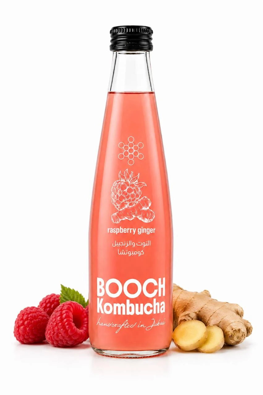 Booch Kombucha Raspberry & Ginger 300ml