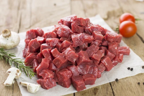 Fresh Lamb Tenderloin Small Cut Cubes Nayyeh 250g