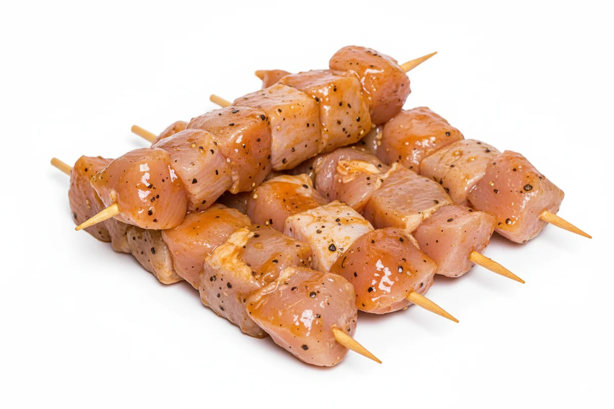 5 Skewers Marinated Chicken Breast with Zaatar 500g