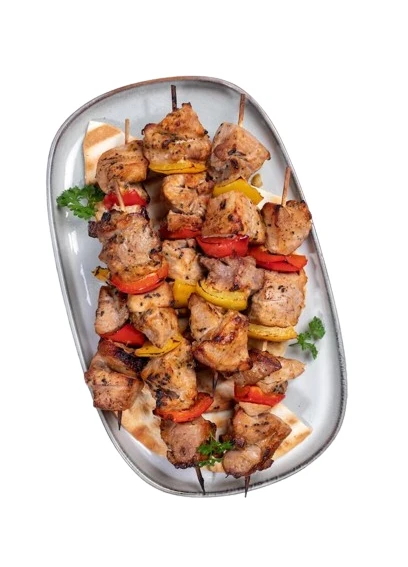 5 Skewers Marinated Chicken Breast with Mustard & Rosemary 500g