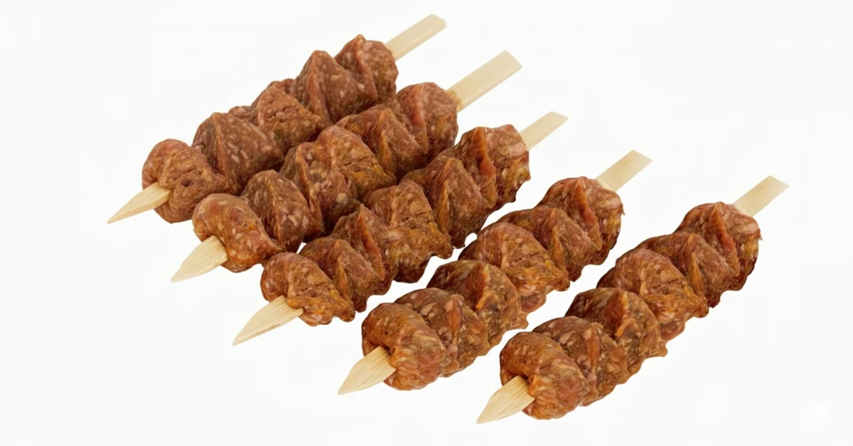 Lamb Kebab With Pistachio - 5 Skewers, 500 g
