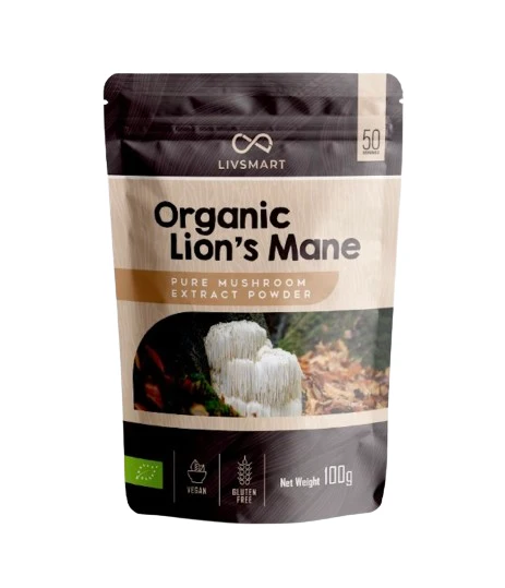 Livsmart Organic Lions Mane 100g