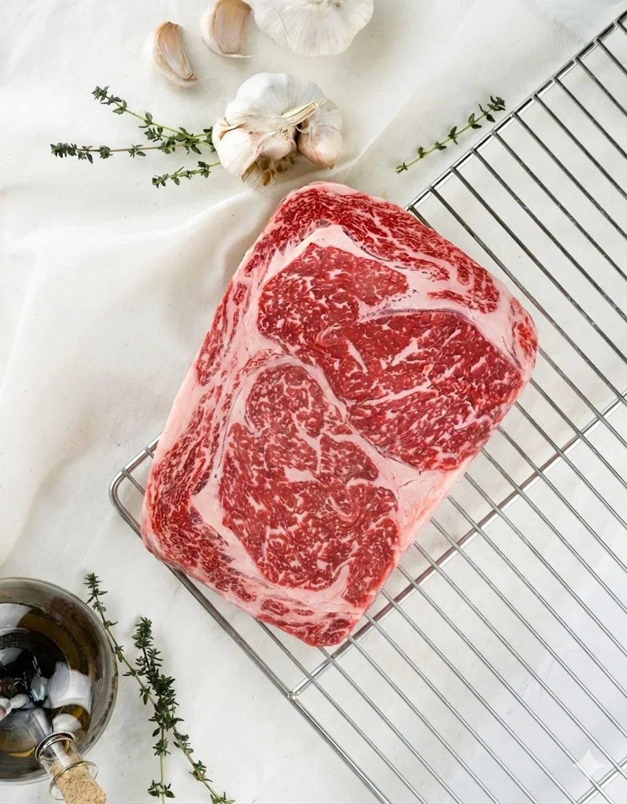 Black Angus Beef Ribeye MB3 250 g