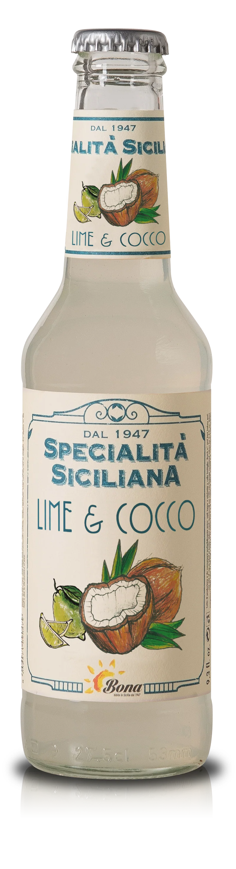 Specialita Siciliana Lime And Cocount Soft Drink 275ml