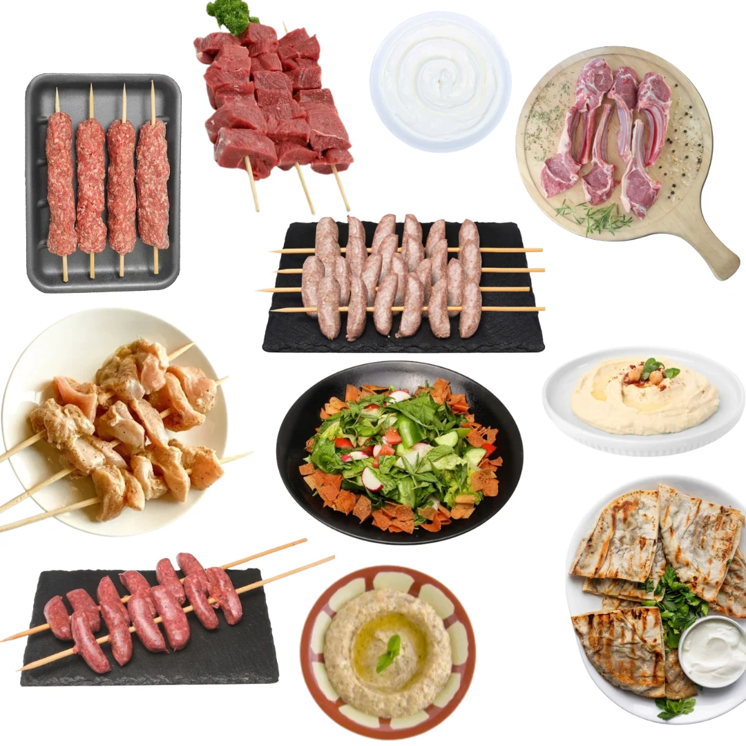 BBQ Grill Family Box – Lamb, Chicken & Arais | 8kg