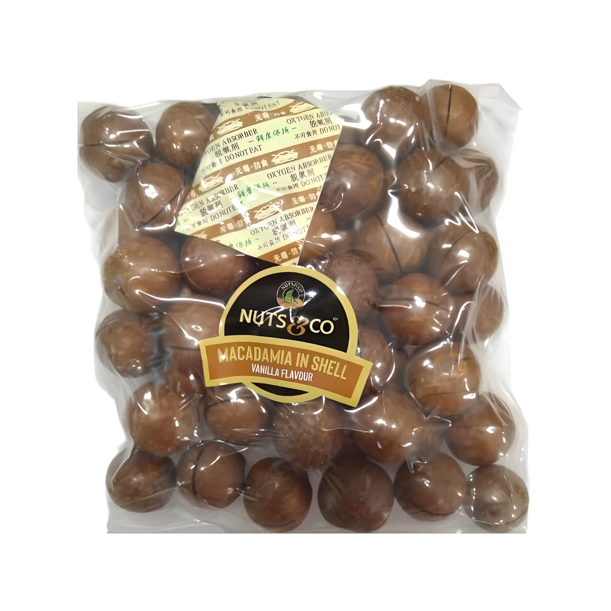 Lazizz Macademia With Shell Vanilla Flavor 500g