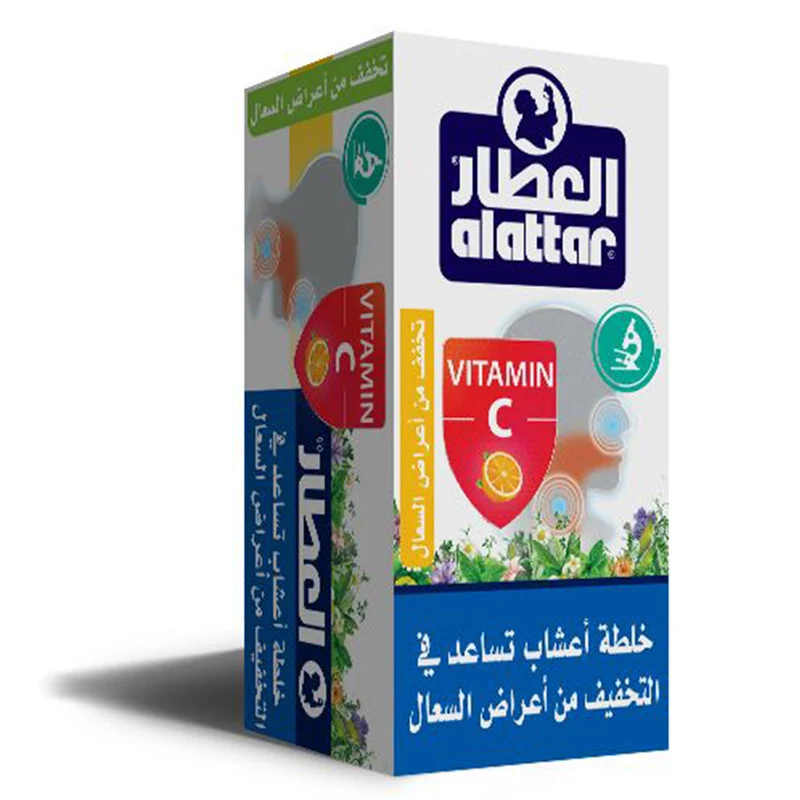 Al Attarالعطار Cough Mixture Expectorant Zero Sugar 20 Tea Bags 36g