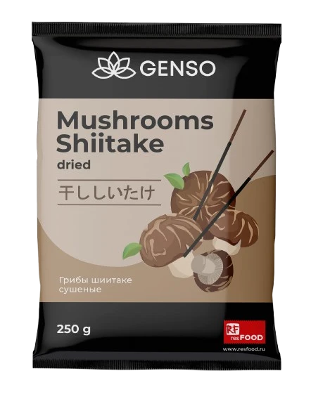 Genso Dried Shiitake Mushrooms 250 g