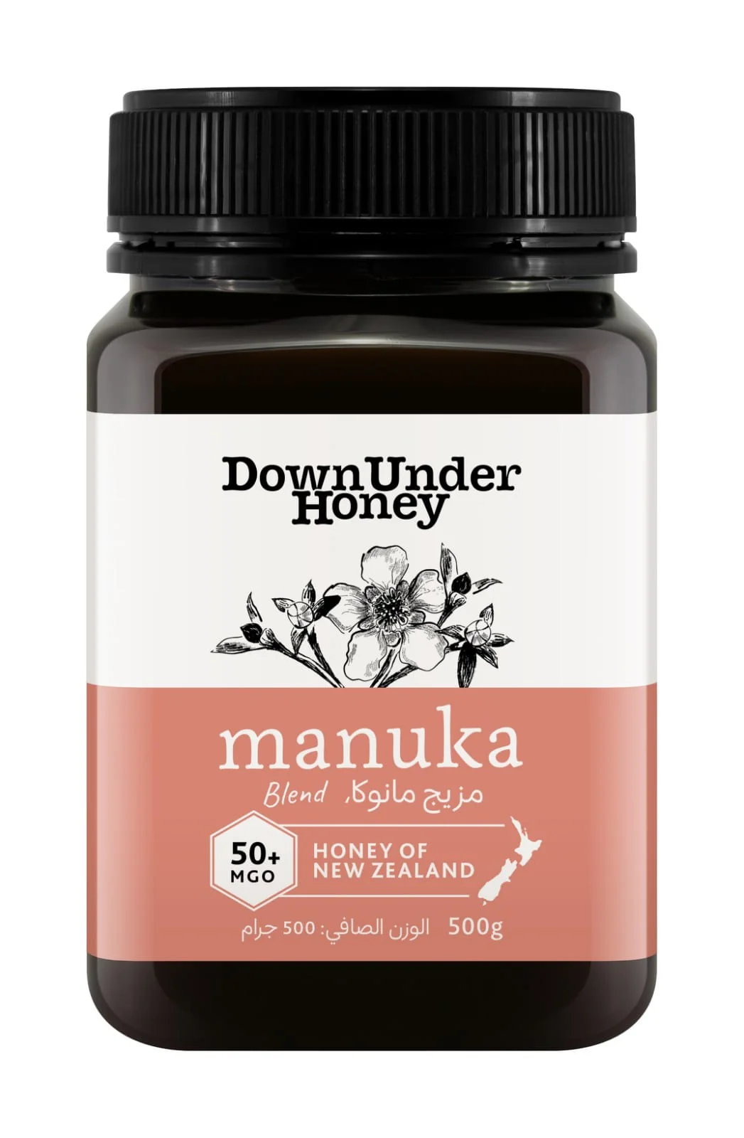 Down Under Manuka Blend MGO 50+ Honey of New Zealand - 500g