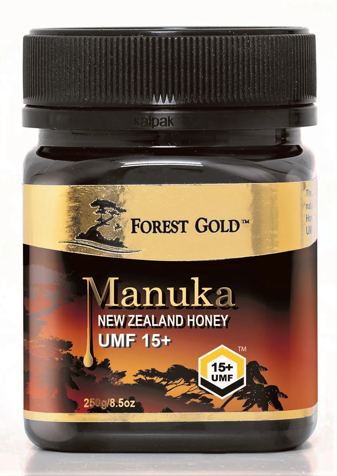 Forest Gold Manuka UMF™ 15+ Honey of New Zealand (Monofloral) - 250g