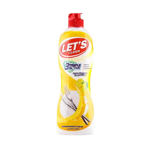 Let's Clean Dishwashing Liquid Lemon 500ml