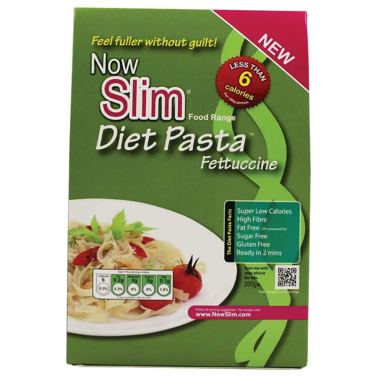 Now Slim Diet Pasta Fettuccine 200g