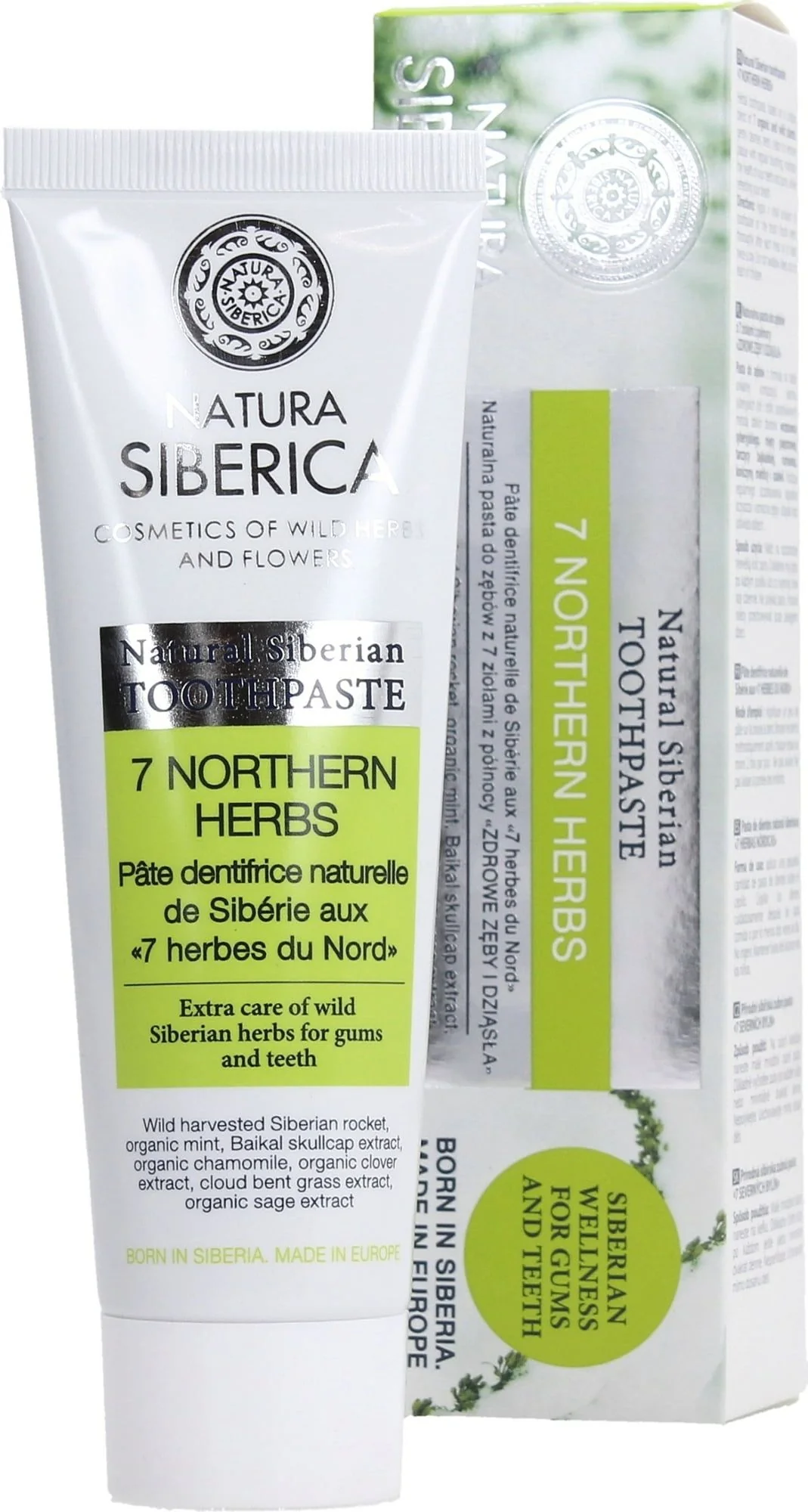 NS Natural Siberian Toothpaste 7 Northern Herbs 100g