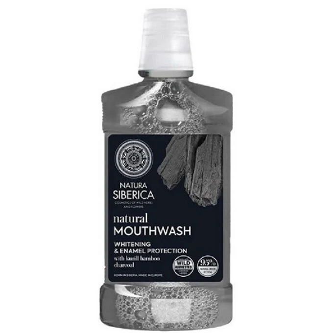 Ns Natural Mouthwash With Bamboo Charcoal 520 ml