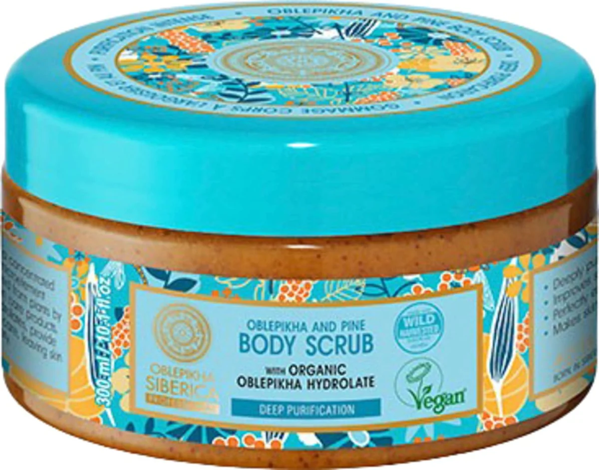 NS Oblepikha And Honey Body Scrub, 300 ml