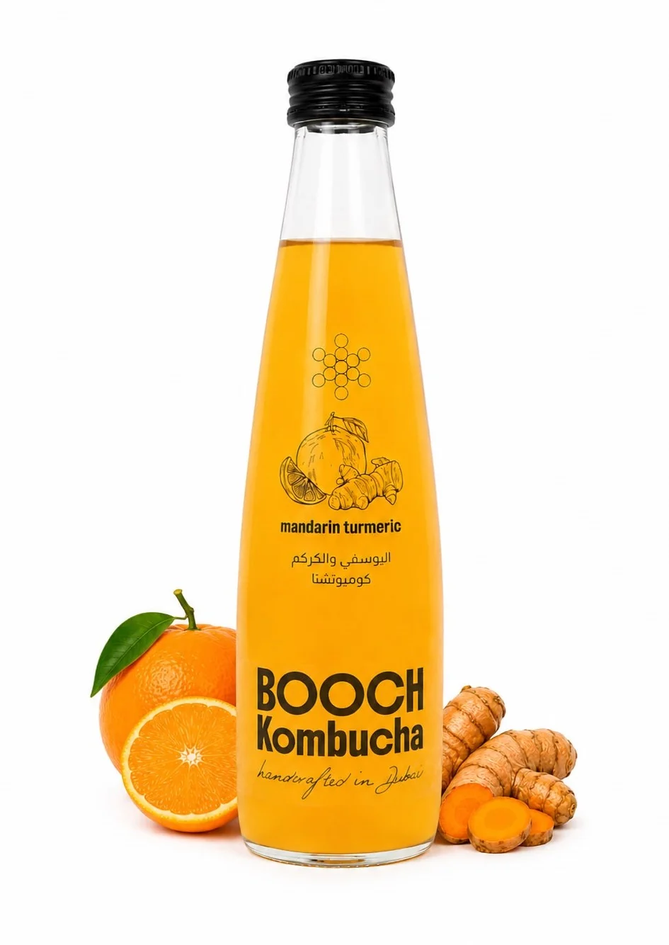 Booch Kombucha Mandarin Turmeric 300ml
