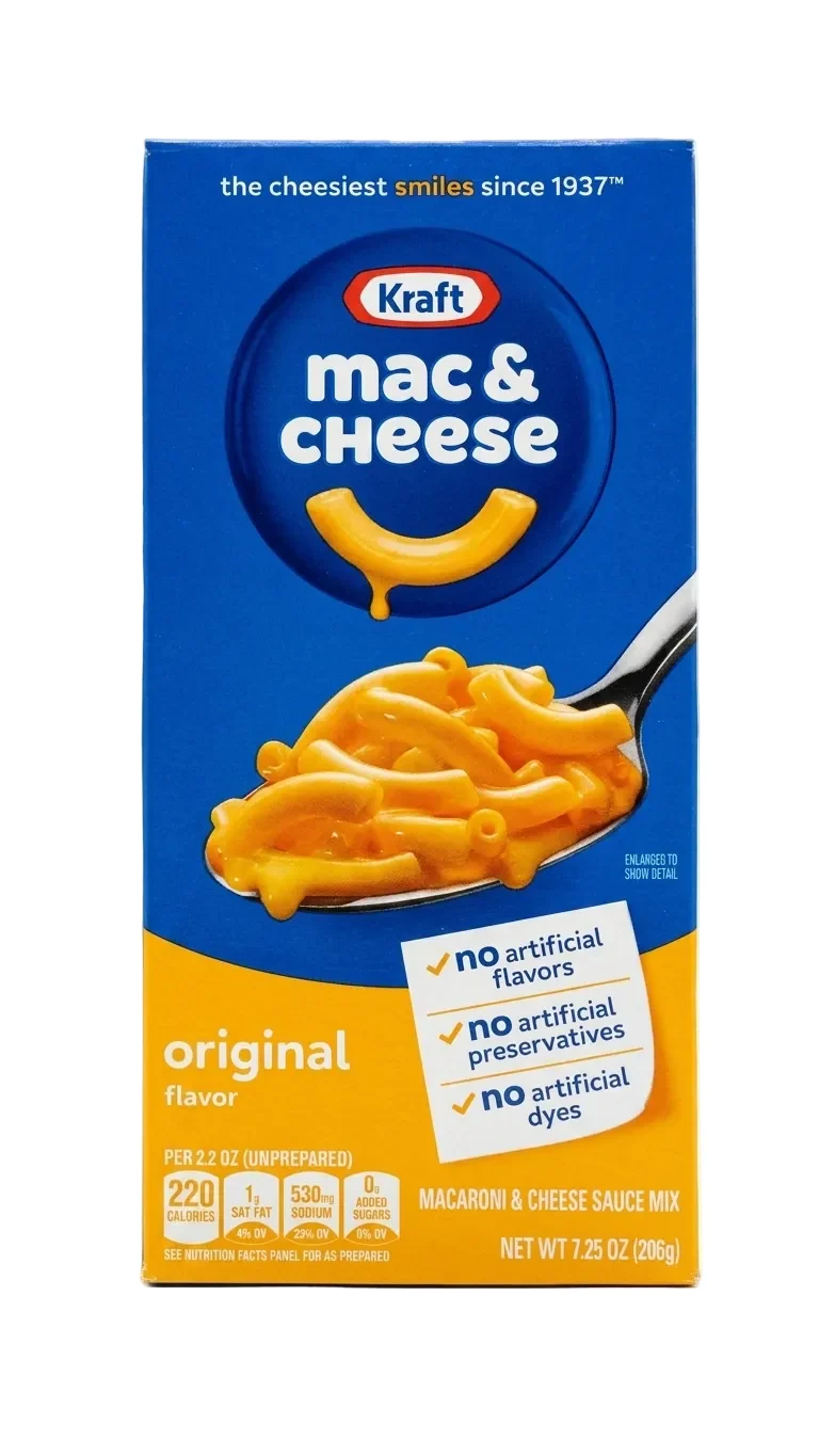 Kraft Mac & Cheese Original Macaroni Dinner 206g