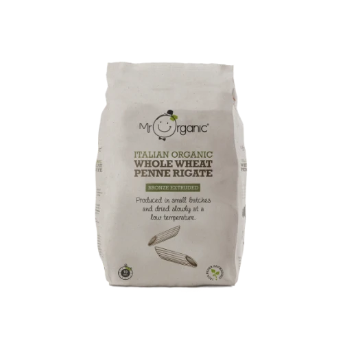 Mr Organic Whole Wheat Penne Pasta 500g