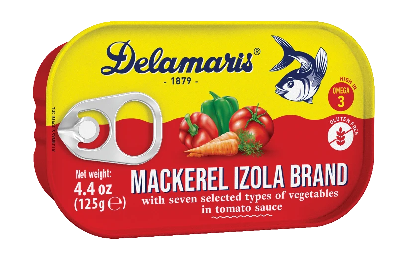 Delamaris Mackerel Izola Brand 125g