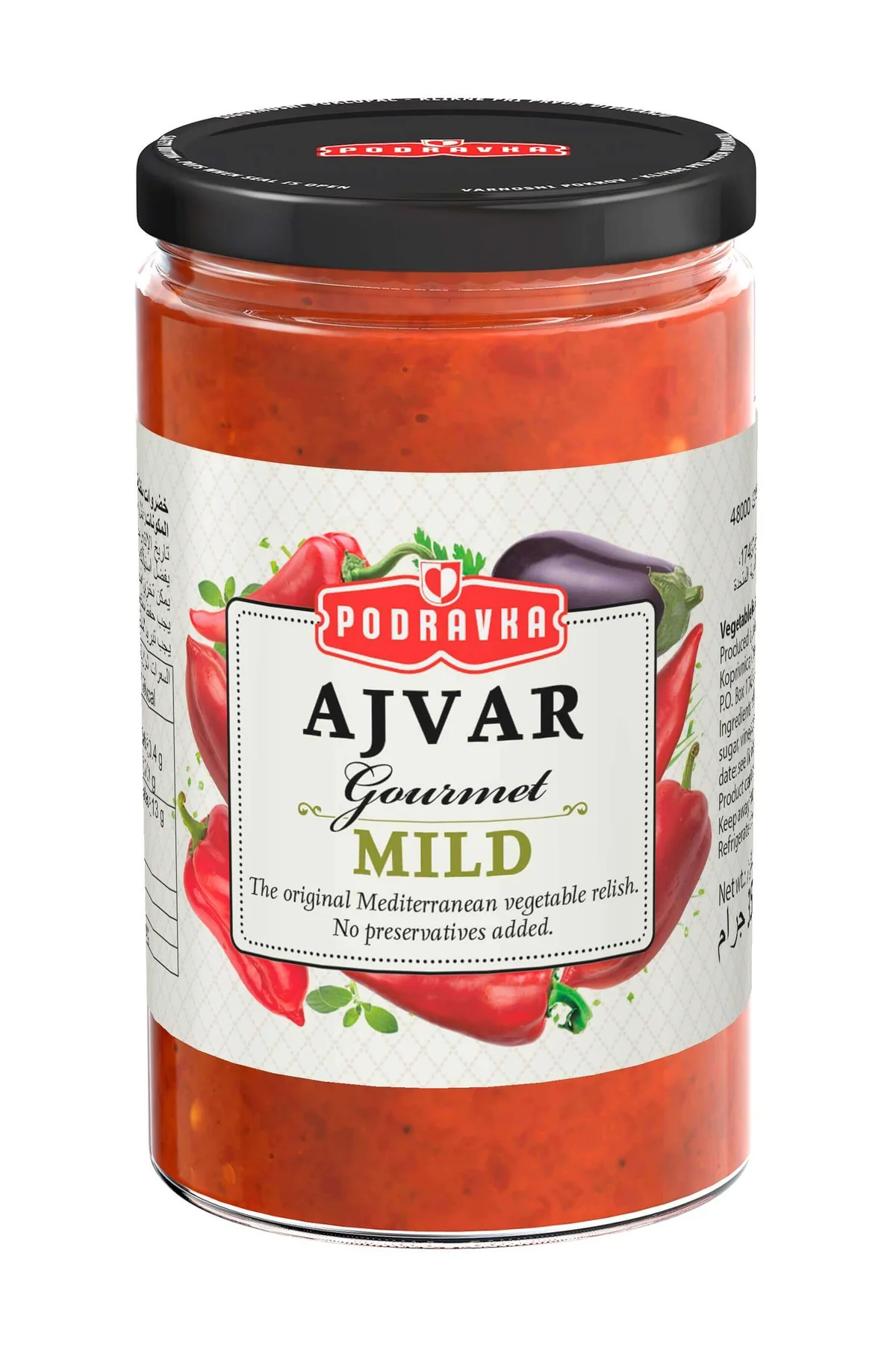 Podravka Ajvar Vegeta Mild 350g