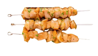 Chicken Marinated Ginger With Lemon - 3 Skewers, 300 g