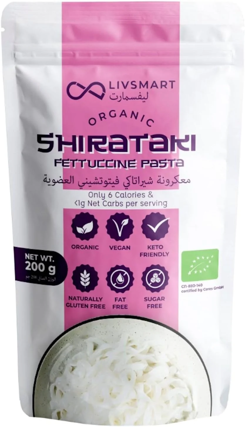 LivSmart Organic Shirataki Fettuccine Pasta 200g