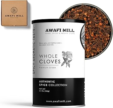 AWAFI MILL Whole Cloves Syzygium aromaticum - 100 g | 3.5 Oz