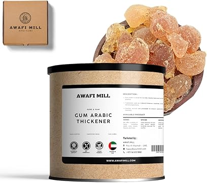 AWAFI MILL Arabic Gum Edible Resin - 100 g | 3.5 Oz