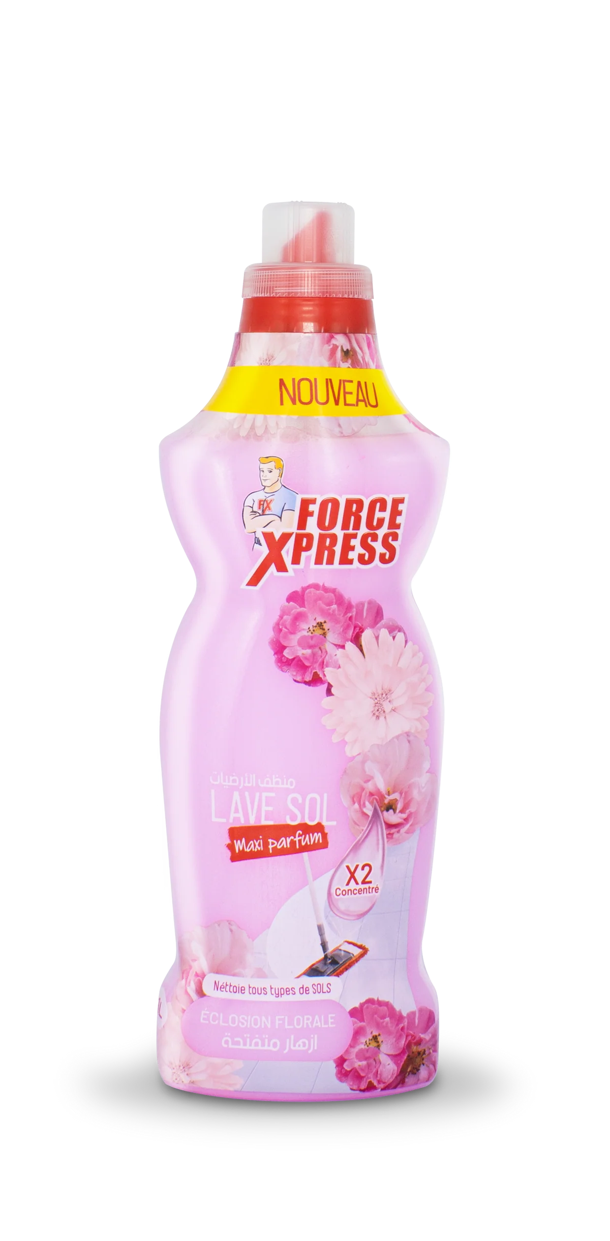 Force Xpress Floor Cleaner Eclosion Florale 1L