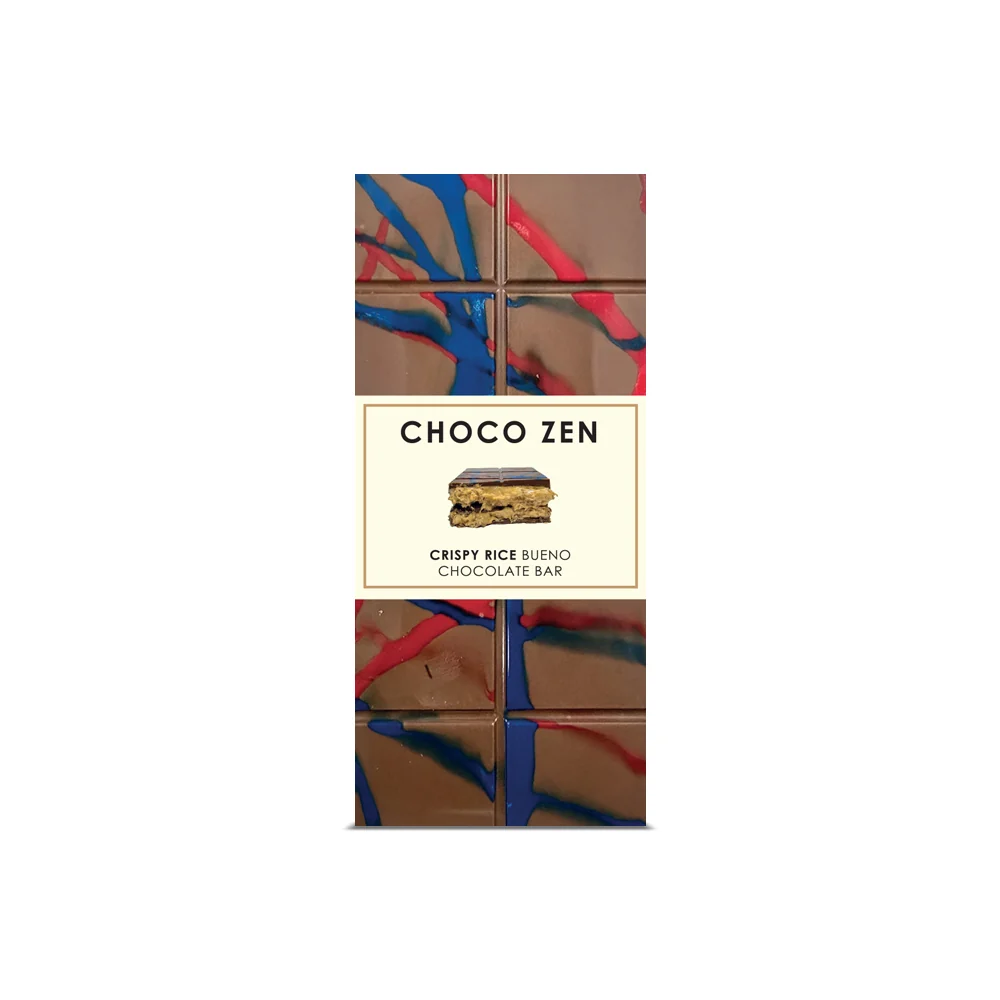 Choco Zen Crispy Rice Buenissimo Dubai Chocolate Bar Milk 190g