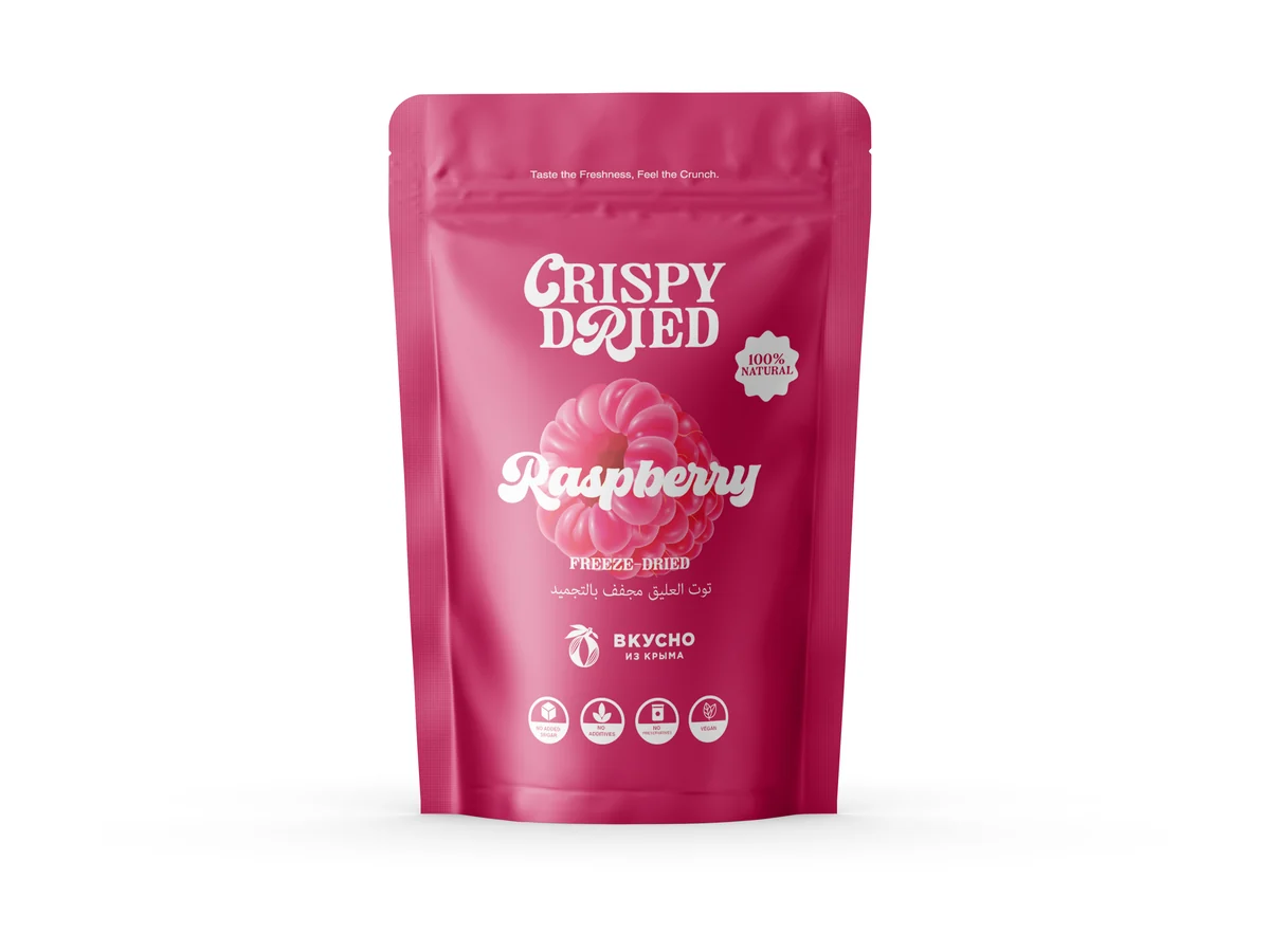 Crispy Dried Freeze-Dried Raspberry 15g