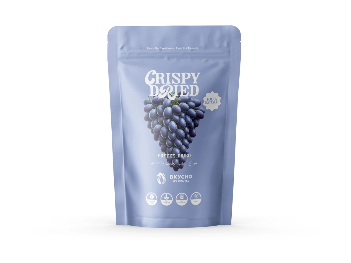 Crispy Dried Freeze-Dried Grape 25g