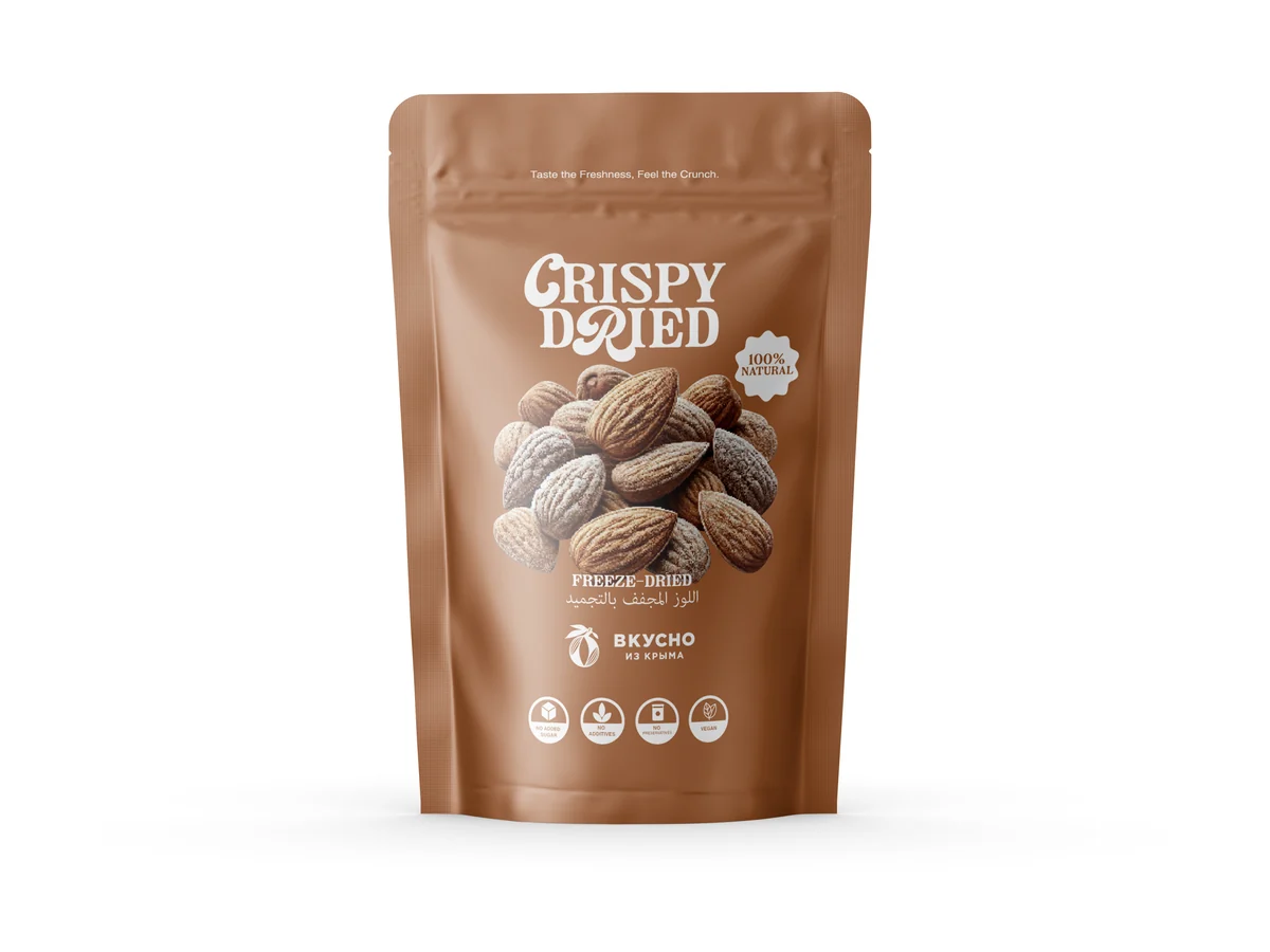 Crispy Dried Freeze-Dried Almond 50g