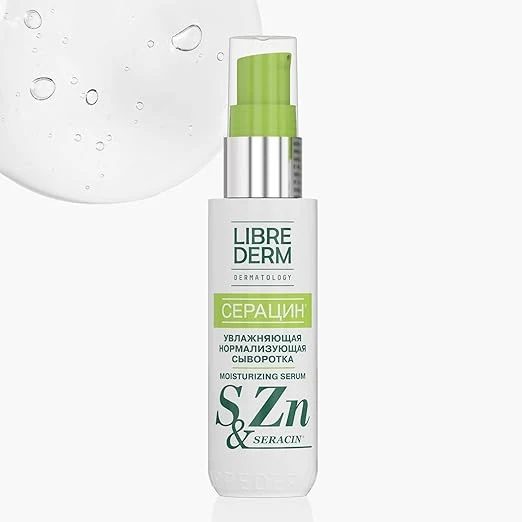 Librederm Seracin Serum For Face, Moisturizes, Repairs Oily Acne-Prone Skin 50ml