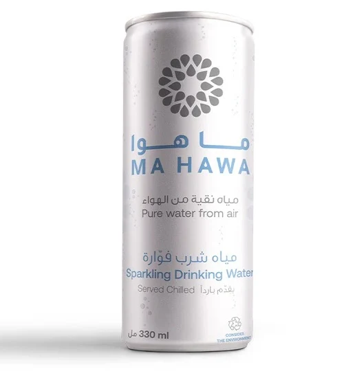 Ma Hawa Bottled Drinking Sparkling Water Can 330ml