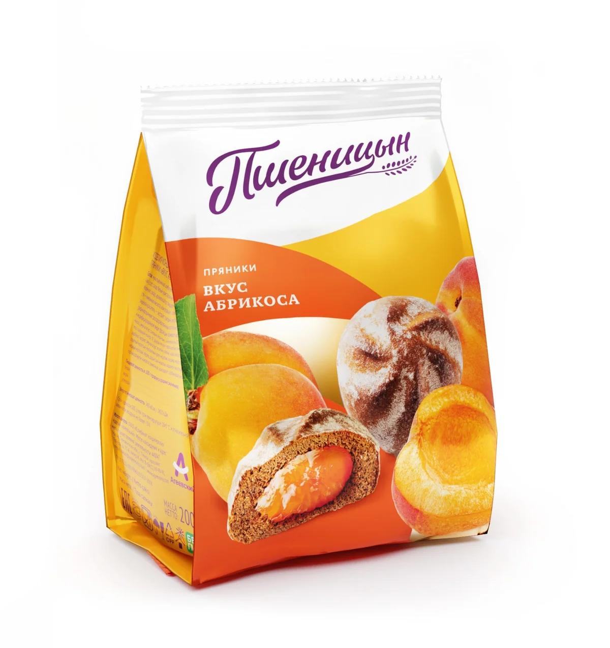 Pshenitsyn Gingerbread Apricot Cookies 200g